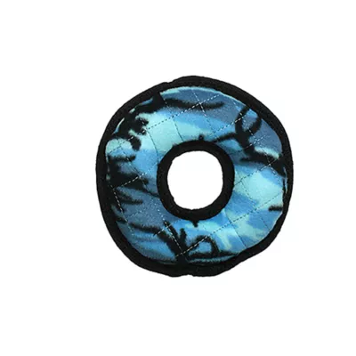 Product TUFFY® JR Ring Blue Camo Dog Toy