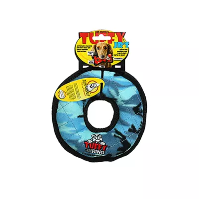 Product TUFFY® JR Ring Blue Camo Dog Toy