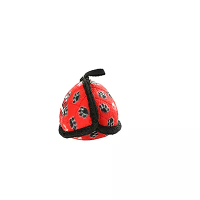 Product TUFFY® JR Odd Ball Red Paw Dog Toy