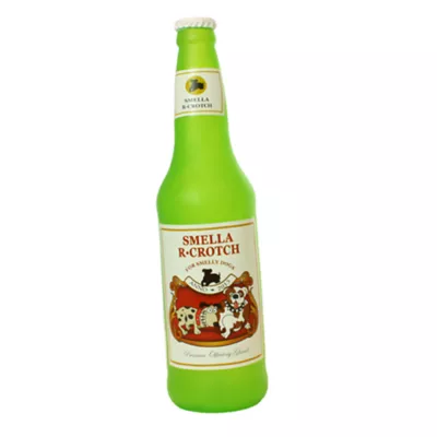 Product Silly Squeakers - "Smella R Crotch" Novelty Beer Bottle Dog Toy
