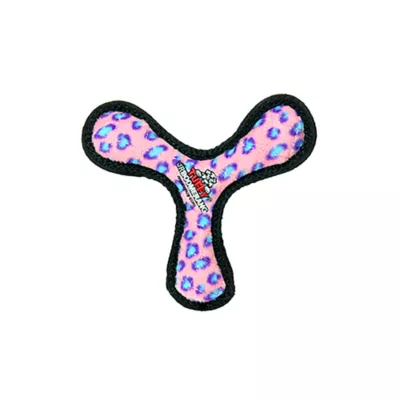 Product TUFFY® JR Boomerang Pink Leopard Dog Toy