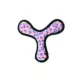 Product TUFFY® JR Boomerang Pink Leopard Dog Toy