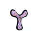 Product TUFFY® JR Boomerang Pink Leopard Dog Toy