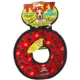 Product TUFFY® No Stuff Ultimate Ring Red Paw Dog Toy