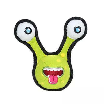 Product TUFFY® 2-Eyed Green Alien Dog Toy