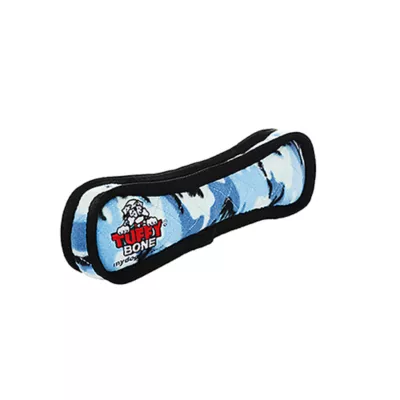 Product TUFFY® Ultimate Bone Blue Camo Dog Toy