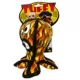 Product TUFFY® 3-Legged Alien Fire Dog Toy
