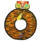 Product TUFFY® No Stuff Mega Ringer Tiger-Striped Dog Toy