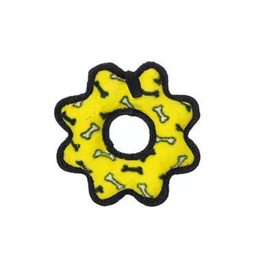 Product TUFFY® JR Gear Ring Yellow Bone Dog Toy