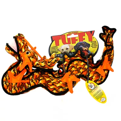 Product TUFFY® Orange Dragon Dog Toy
