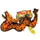 Product TUFFY® Orange Dragon Dog Toy