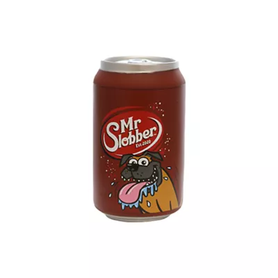 Product Silly Squeakers - "Mr. Slobber" Novelty Soda Can Dog Toy
