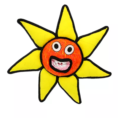 Product TUFFY® Alien Ball Flower Red Dog Toy