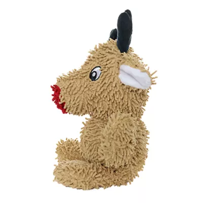 Product MIGHTY Microfiber Ball Med Reindeer Dog Toy