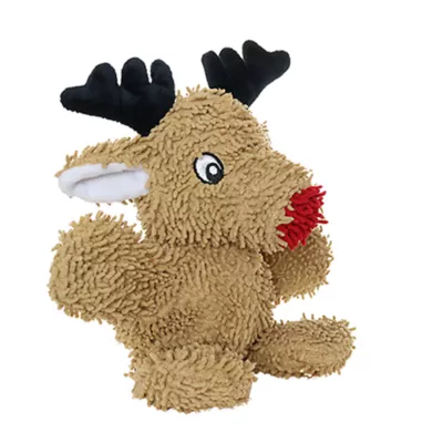 Product MIGHTY Microfiber Ball Med Reindeer Dog Toy