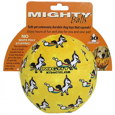 Product MIGHTY Ball Large Unicorn Dog Toy