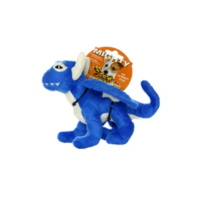 Product MIGHTY JR Dragon Blue Dog Toy