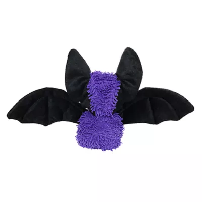 Product MIGHTY Microfiber Ball Med Bat Purple Dog Toy