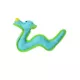 Product DuraForce Dragon Tiger Blue/Green Dog Toy