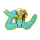 Product DuraForce Dragon Tiger Blue/Green Dog Toy
