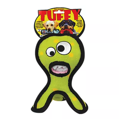 Product TUFFY® 3-Legged Green Alien Dog Toy