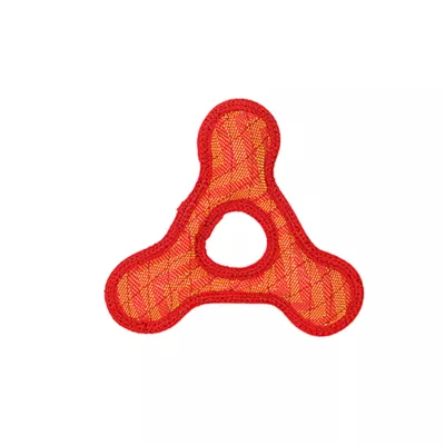 Product DuraForce JR Triangle Ring Zig Zag Dog Toy
