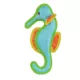 Product DuraForce Seahorse Dog Toy