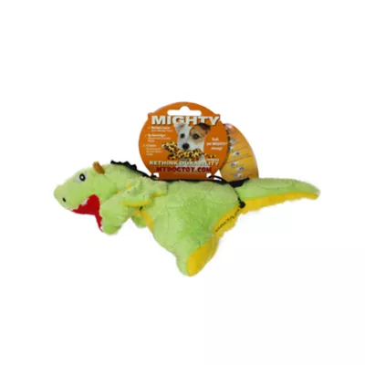 Product MIGHTY JR Green Dragon Dog Toy