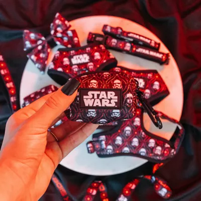 Product Sassy Woof STAR WARS™ The Dark Side Waste Bag Holder