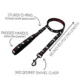 Product Sassy Woof Star Wars The Dark Side Adjustable Dog Leash