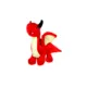 Product MIGHTY JR Dragon Red Dog Toy