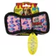 Product TUFFY® JR Thick Bone Pink Leopard Dog Toy
