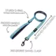 Product Sassy Woof Star Wars The Mandalorian Adjustable Dog Leash