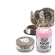 Product Nice Paws Stretch Canned Food Covers - Cat Design, Silicone, 3 count