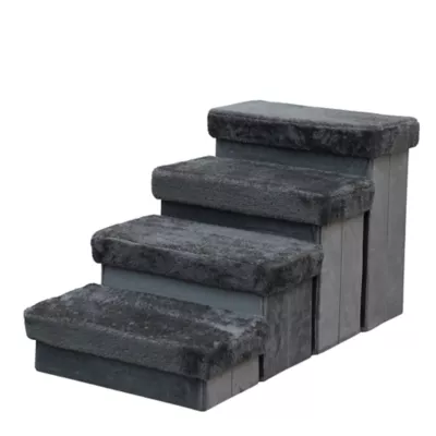 Product PetPals Charcoal 4 Level Pet Stairs
