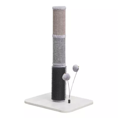 Product PetPals Urbane Grey Multi-Activity Scratching Post