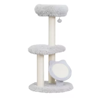 Product Petpals Rockview Cozy 2-Level Scratching Post Cat Tree