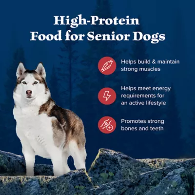 Product Blue Buffalo Wilderness Rocky Mountain Recipe Senior 7+ Dry Dog Food - Red Meat, 22 lb