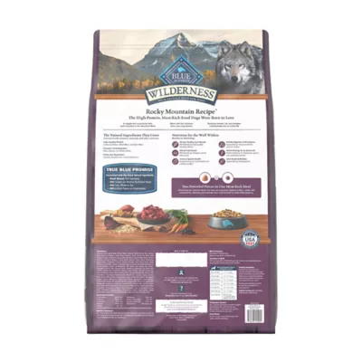 Product Blue Buffalo Wilderness Rocky Mountain Recipe Adult Dog Dry Food - Bison, 22 lb