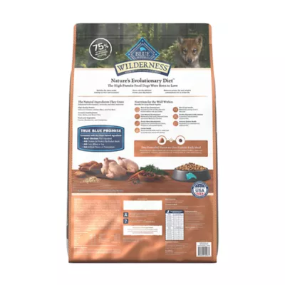 Product Blue Buffalo Wilderness Nature's Evolutionary Diet Large Breed Puppy Dry Dog Food - Chicken, 24 lb