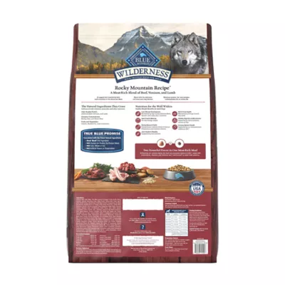 Product Blue Buffalo Wilderness Rocky Mountain Recipe Healthy Weight Adult Dog Dry Food - Red Meat, 22 lb