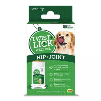 Product Vetality Twist + Lick Hip & Joint Supplement for Dogs, 2.3 oz