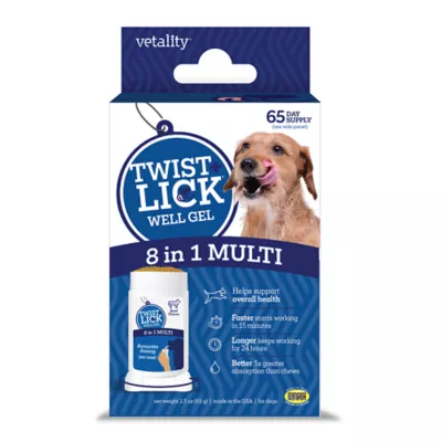 Product Vetality Twist + Lick 8in1 Supplement for Dogs, 2.3 oz