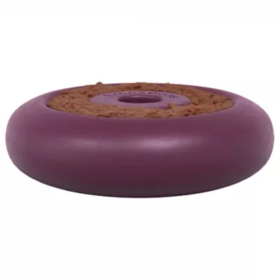 Product Freezbone Freezdoughnut Fillable Purple Dog Toy