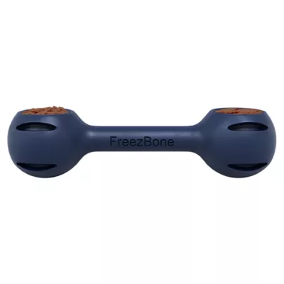Product Freezbone Freezdouble Navy Refillable Dog Toy