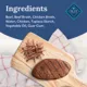 Product Blue Buffalo Tender Shreds Beef & Chicken in Savory Broth All Life Stages Dog Food Topper - 2.5 oz