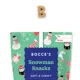 Product Bocce's Snowman Snack Soft and Chewy Dog Treats 6 OZ
