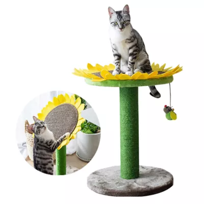 Product PetPals Cat Sunflower Bed Scratcher