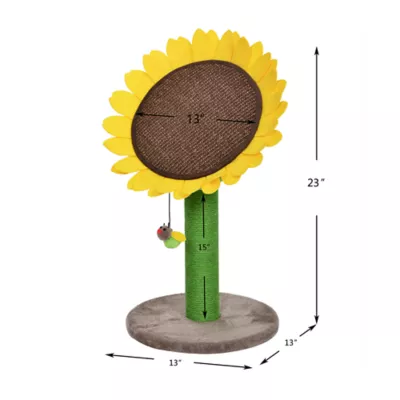 Product PetPals Cat Sunflower Bed Scratcher