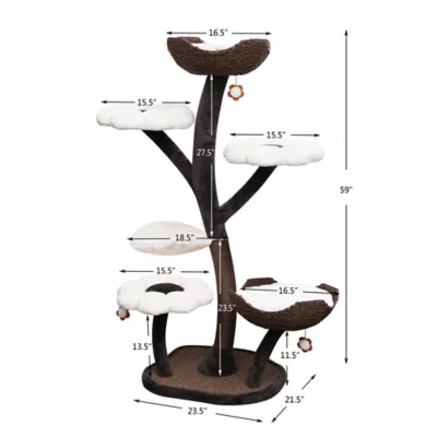 Product PetPals Large Cat Tower, 6 Levels